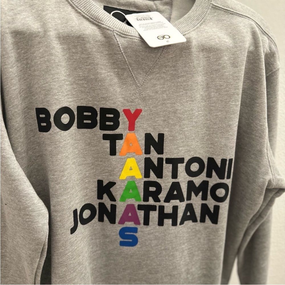 🏳️‍🌈Queer Eye🏳️‍🌈 Cast Sweatshirt 🏳️‍🌈 YAAAAS 🏳️‍🌈